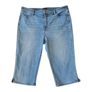 Talbots Pedal Pusher Jeans Women's 14 Petite